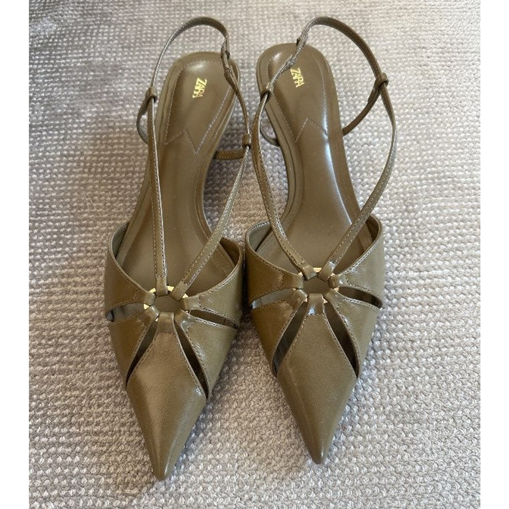 ZARA Pointed Toe Heels NWT - Picture 10 of 16